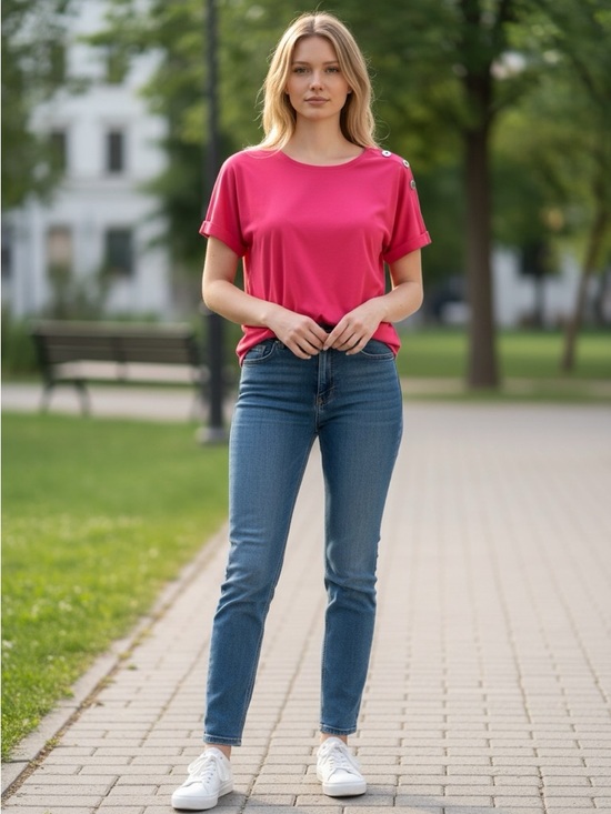 cleo Tops - 🌻 Cleo Pink Blouse #631